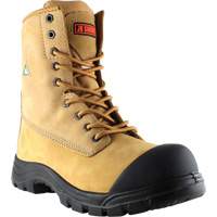 Attack Work Boots, Leather, Steel Toe, Size 7 GTA Hardware Inc