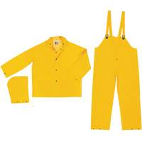 Classic Series Limited Flammability Rain Suit, Large, Yellow GTA Hardware Inc