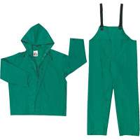 Dominator Limited Flammability Rain Suit, Large, Green GTA Hardware Inc