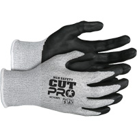 Gants r&eacute;sistant aux coupes Safety Cut Pro, Taille Grand, Calibre 13, Rev&ecirc;tement Bipolym&egrave;re, Enveloppe en PEHP, ASTM ANSI niveau A7 GTA Hardware Inc