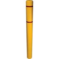 Bollard Cover, 6" Dia. x 52" L, Yellow GTA Hardware Inc
