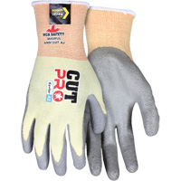 Gants enduits r&eacute;sistant &agrave; la coupe Cut Pro, Taille Moyen, Calibre 15, Rev&ecirc;tement Polyur&eacute;thane, Enveloppe en Kevlar, ASTM ANSI niveau A2 GTA Hardware Inc