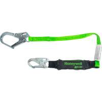 Miller&reg; HP Shock-Absorbing Lanyard, 4', Locking Rebar Hook Center, Locking Snap Hook Leg Ends, Polyester GTA Hardware Inc