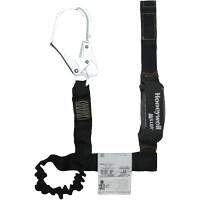 Miller&reg; Arc-Rated Shock-Absorbing Lanyard, 6', Scaffold Hook Center, Choke-Off Loop Leg Ends, Kevlar&reg; GTA Hardware Inc