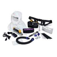 Versaflo Powered Air Purifying Respirator Easy Clean Kit, Loose Fitting Hood & Faceshield, Lithium-Ion Battery GTA Hardware Inc