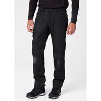 Oxford Service Pants, Poly-Cotton, Black, Size 30, 30 Inseam GTA Hardware Inc