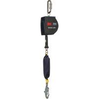 Nano-Lok Extended Length Self Retracting Lifeline, 15', Stainless Steel, Swivel GTA Hardware Inc