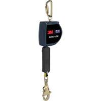 Nano-Lok Extended Length Self Retracting Lifeline, 20', Dyneema&reg;, Swivel GTA Hardware Inc