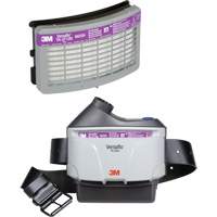 Ensemble complet d'APR &agrave; &eacute;puration d'air motoris&eacute; Versaflo TR-300, Pile Lithium-ion GTA Hardware Inc