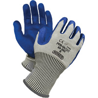 PrimaCut Cut Resistant Gloves, Size 8, 13 Gauge, Nitrile Coated, HPPE Shell, ANSI/ISEA 105 Level 4/EN 388 Level 5 GTA Hardware Inc