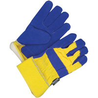 Gants d'ajusteur traditionnels, Taille unique, Paume en Cuir refendu, Doublure en Thinsulate GTA Hardware Inc