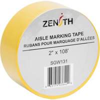 Ruban pour marquage d'all&eacute;es, 2" x 108', PVC, Jaune GTA Hardware Inc
