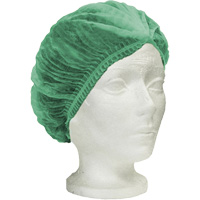 Bonnet bouffant pliss&eacute; Ronco Care, Polypropyl&egrave;ne, 21", Vert GTA Hardware Inc