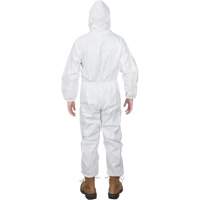Premium Hooded Coveralls, X-Large, White, Microporous GTA Hardware Inc