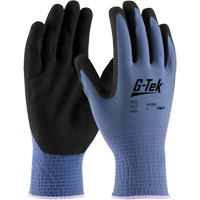 Gants enduits G-Tek GP, Petit, R&ecirc;vetement Nitrile, Calibre 13, Enveloppe en Nylon GTA Hardware Inc