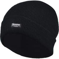 Lined Cuff Tuque, Thinsulate Lining, One Size, Black GTA Hardware Inc