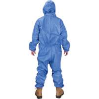 Hooded Coveralls, Medium, Blue, SMS GTA Hardware Inc