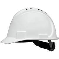 North&reg; Short Brim Hardhat, Meets CSA Type 1, Ratchet Suspension, Vented GTA Hardware Inc