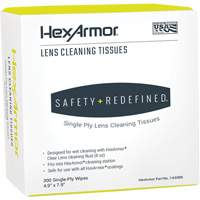Serviettes nettoyantes pour lentilles, 4,9" x 7,9", 300 /pqt. GTA Hardware Inc