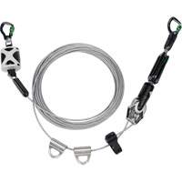 Temporary Horizontal Lifeline, Galvanized Cable GTA Hardware Inc