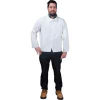 Chemise jetable, Microporeux, Petit, Blanc GTA Hardware Inc