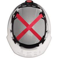 Casque de s&eacute;curit&eacute; &agrave; bordure avant, R&eacute;pond aux normes CSA type 1, Suspension Rochet, Non ventil&eacute; GTA Hardware Inc