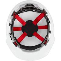 Casque de s&eacute;curit&eacute; &agrave; bordure avant, R&eacute;pond aux normes CSA type 1, Suspension Rochet, Ventil&eacute; GTA Hardware Inc