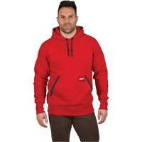 Chandail &agrave; capuchon lourd, Hommes, Petit, Rouge GTA Hardware Inc