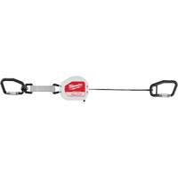 Quick-Connect Tool Lanyard, Retractable, Dual Carabiner GTA Hardware Inc