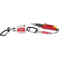 Quick-Connect Tool Lanyard, Retractable, Dual Carabiner GTA Hardware Inc