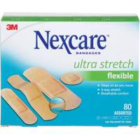 Pansements ultra-extensibles Nexcare, Assorti, Plastique, Non st&eacute;rile GTA Hardware Inc