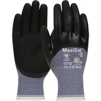 ATG MaxiCut&reg; Oil Cut-Resistant Gloves, Size Large, 15 Gauge, Nitrile Coated, Engineered Yarn Shell, ASTM ANSI Level A3/EN 388 Level 4/EN 388 Level C GTA Hardware Inc