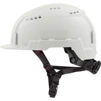 Casque &agrave; bordure avant avec support &agrave; lampe de poche Bolt, Suspension Rochet GTA Hardware Inc