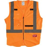 Veste de s&eacute;curit&eacute;, Orange haute visibilit&eacute;, 4T-Grand/5T-Grand GTA Hardware Inc