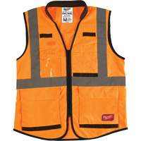 Veste de s&eacute;curit&eacute; haute performance, Orange haute visibilit&eacute;, 4T-Grand/5T-Grand GTA Hardware Inc