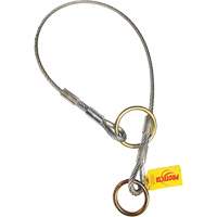 Cable Dual-Ring Adaptor, Tie-Off, Temporary Use GTA Hardware Inc