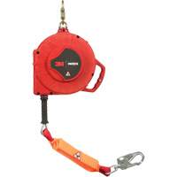 Rebel Self Retracting Lifeline, 50', Galvanized Steel, Swivel GTA Hardware Inc