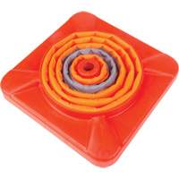 Collapsible Traffic Cone, 18" H, Orange GTA Hardware Inc