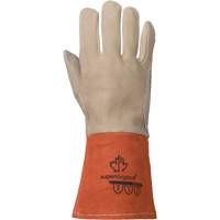 Gants de soudage TIG, Cuir fleur de daim, Taille Moyen GTA Hardware Inc