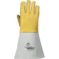Gants de soudage TIG, Cuir fleur de d'&eacute;lan, Taille Petit GTA Hardware Inc