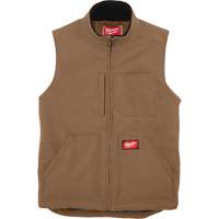 Veste doubl&eacute;e en sherpa ultra-r&eacute;sistante, Hommes, Petit, Brun GTA Hardware Inc