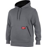 Chandail &agrave; capuchon d&eacute;paisseur moyenne, Hommes, Petit, Gris GTA Hardware Inc