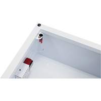 Standard Large AED Cabinet with Alarm, Zoll AED Plus&reg;/Zoll AED 3/Cardio-Science/Physio-Control For, Non-Medical GTA Hardware Inc