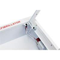 Semi-Recessed Large Cabinet with Alarm, Zoll AED Plus&reg;/Zoll AED 3/Cardio-Science/Physio-Control For, Non-Medical GTA Hardware Inc