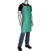 Dynamic Ironcat&reg; FR Cotton Sateen Apron, Bib, Green GTA Hardware Inc