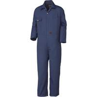 515T Coveralls with Zipper, Men's, Navy Blue, Size 40 GTA Hardware Inc