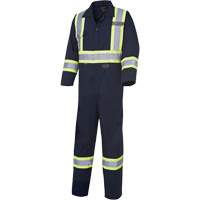 516 Coveralls, 36, Navy Blue GTA Hardware Inc