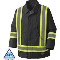 5535BKA Quilted Duck Parka, Black, X-Small GTA Hardware Inc