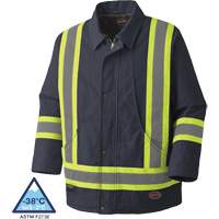 5535A Quilted Duck Parka, Navy Blue, Small GTA Hardware Inc