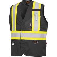 7729 Veste r&eacute;sistante aux arcs &eacute;lectriques FR-Tech, Petit, Noir, 10 cal/cm² GTA Hardware Inc